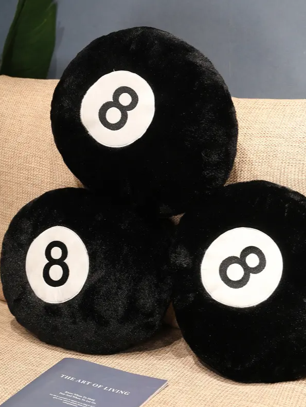 8 Ball Pillow