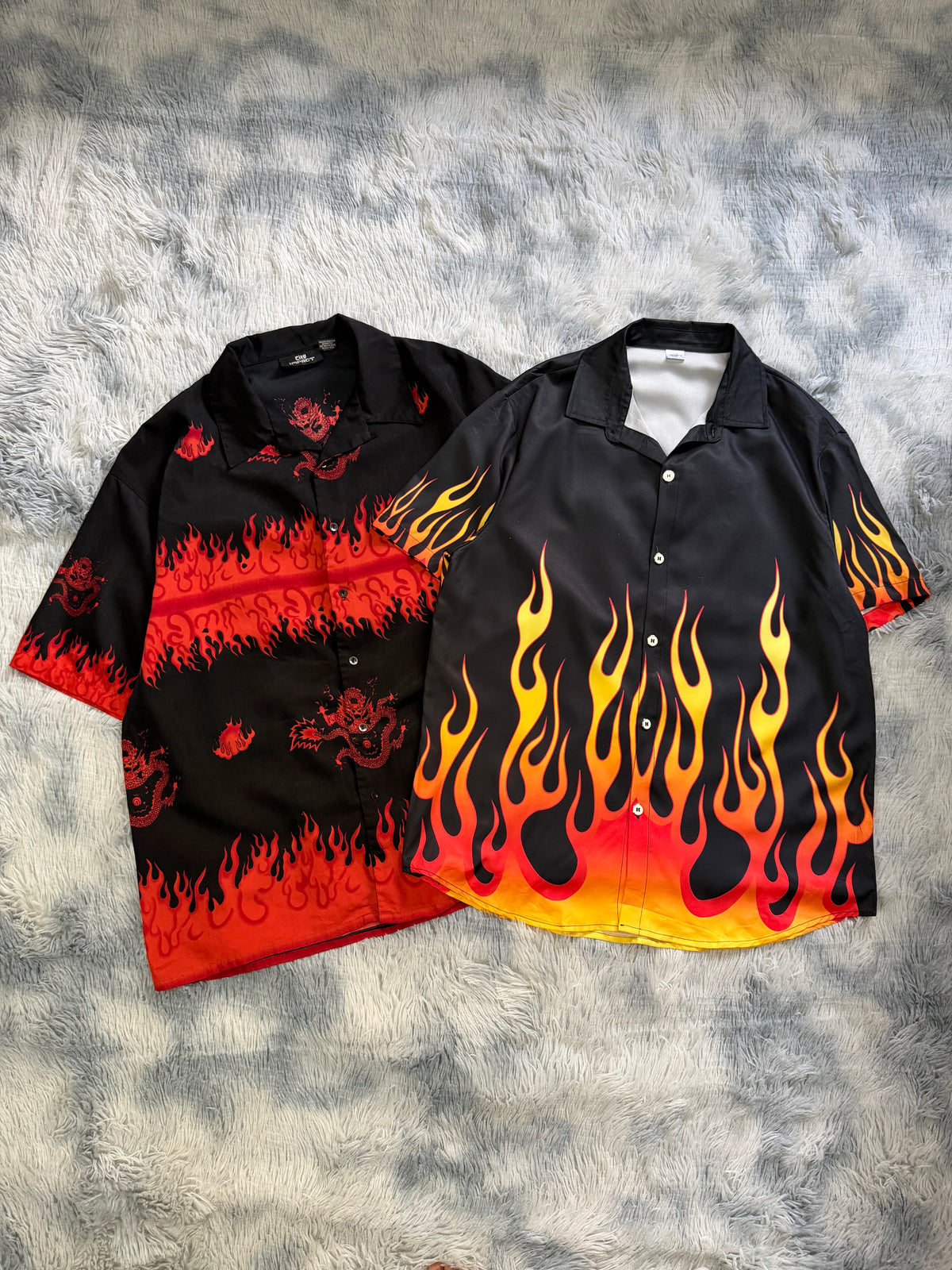 Flame Graphics Shirt