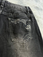 Romwe Loose Fit Jort