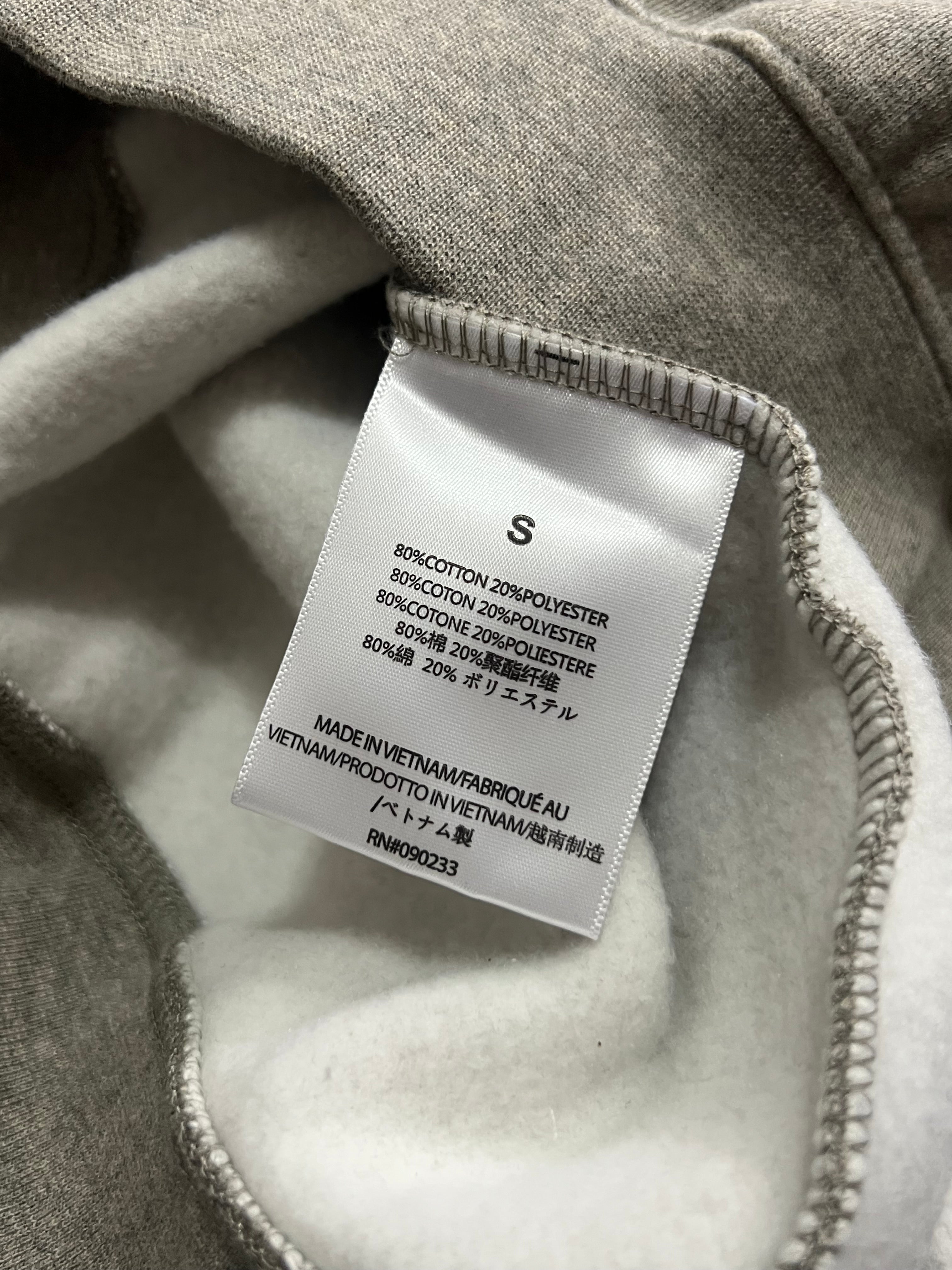 Essentials Dark Oatmeal Hoodie / NEW